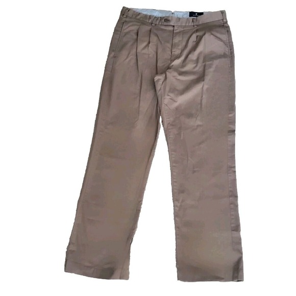 Cremieux Mens Dress Pants Slacks‎ Size 34 x 32 Brown - Picture 1 of 7